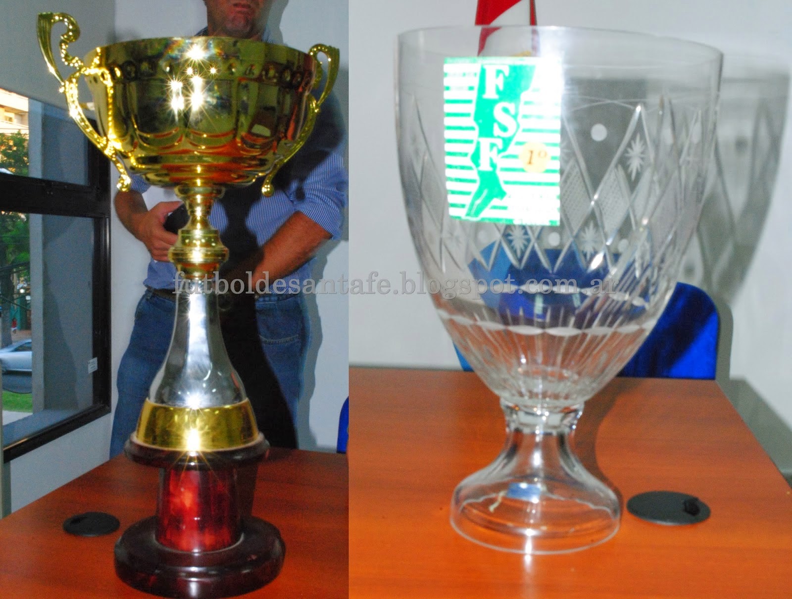 Foto de archivo de los trofeos entregados en ediciones anteriores de la Copa. Foto: Julián Andrés Monzón