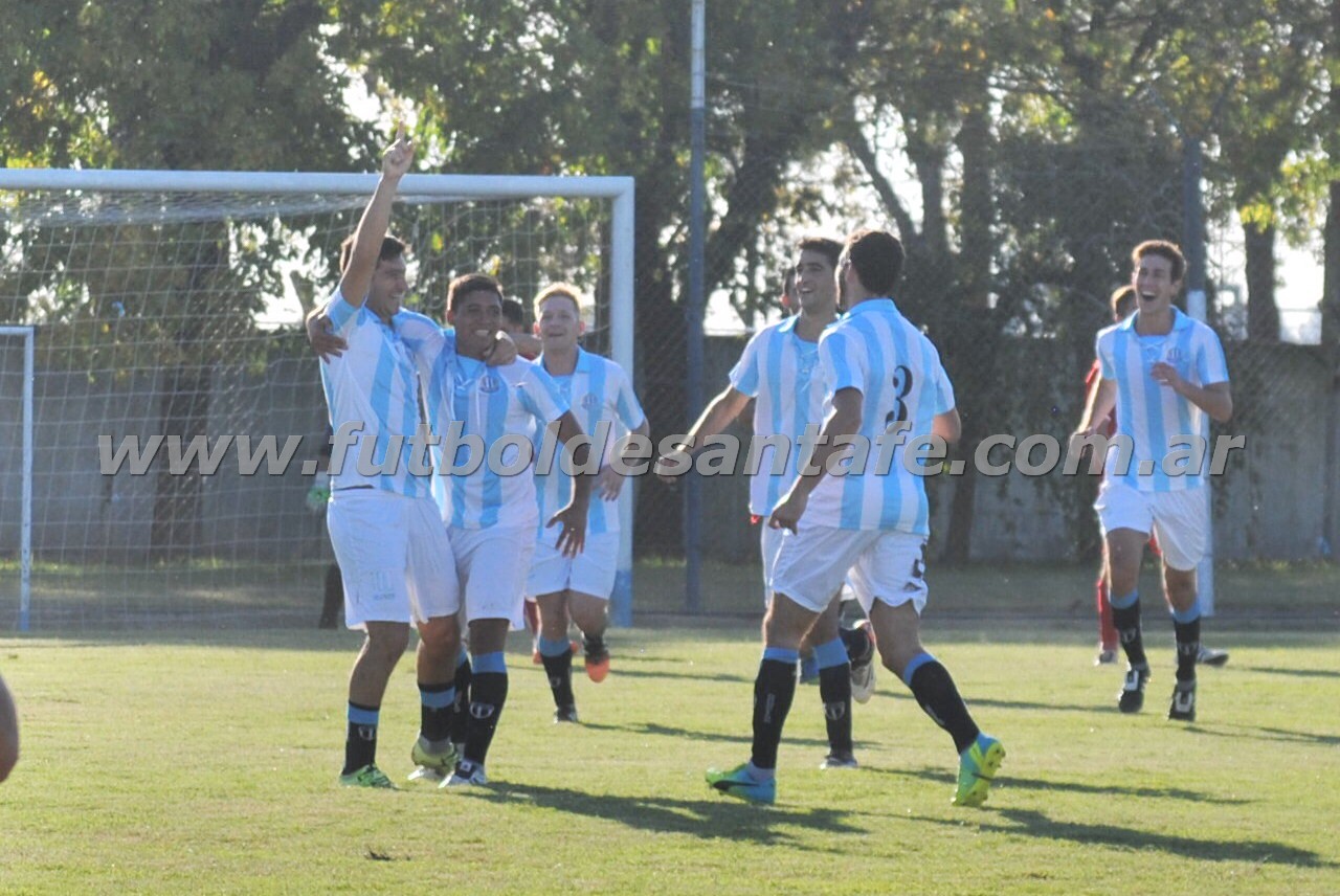 Marini, debutó en Argentino y anotó el segundo gol. Foto: Julián Andrés Monzón