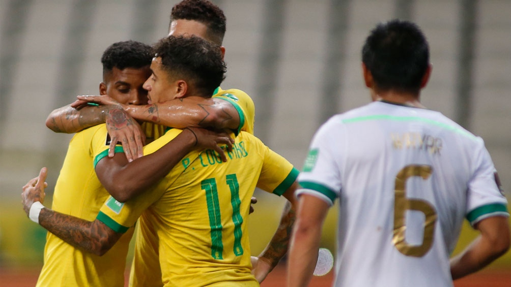 Brasil 5 - Bolivia 0 (Fecha 1, Eliminatorias Qatar 2022)