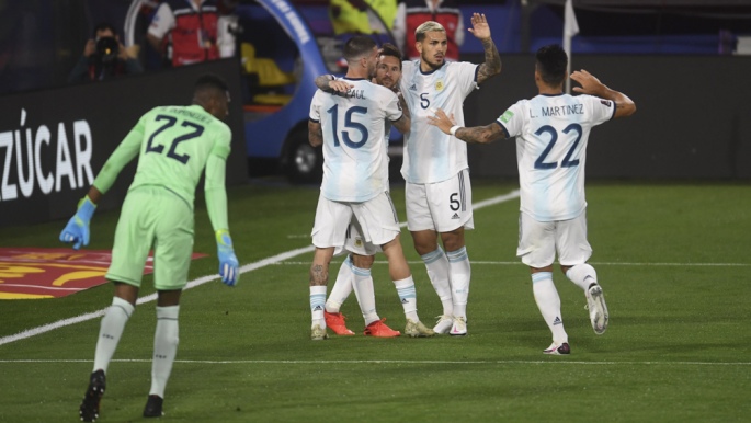 Argentina 1 - Ecuador 0 (Fecha 1, eliminatorias Qatar 2022)