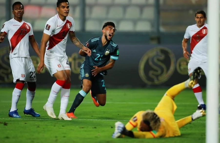Perú 0 - Argentina 2 (4° fecha eliminatorias Qatar 2022 - la crónica)