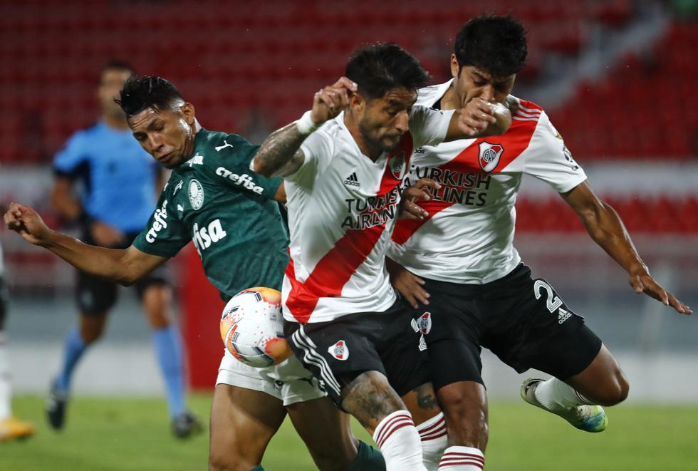 River 0 - Palmeiras 3. Semifinal - ida - Copa Libertadores 2020