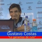 Gustavo Costas "Ganamos de culo" Portada conferencia Gustavo Cost