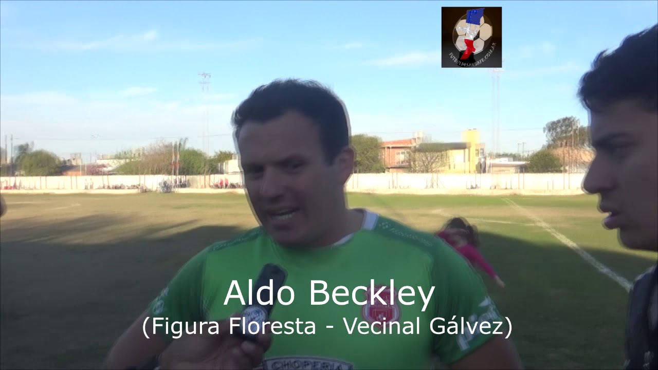 Aldo Beckley, la figura de Floresta - Vecinal Gálvez