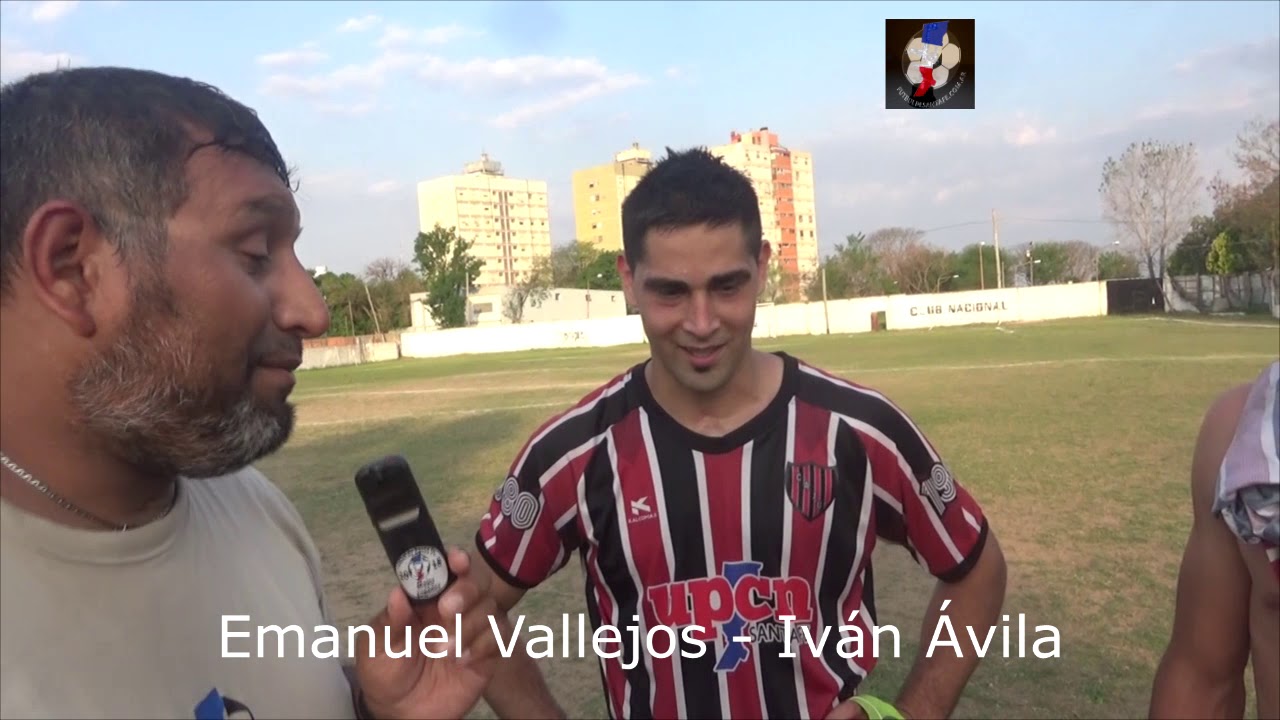 Iván Ávila y Emanuel Vallejos (Las figuras de Nacional - Juventud Unida)