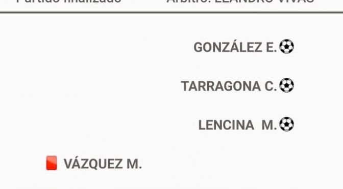 Deportivo Agua FC 1 – Ciclón Norte 3 (La síntesis)