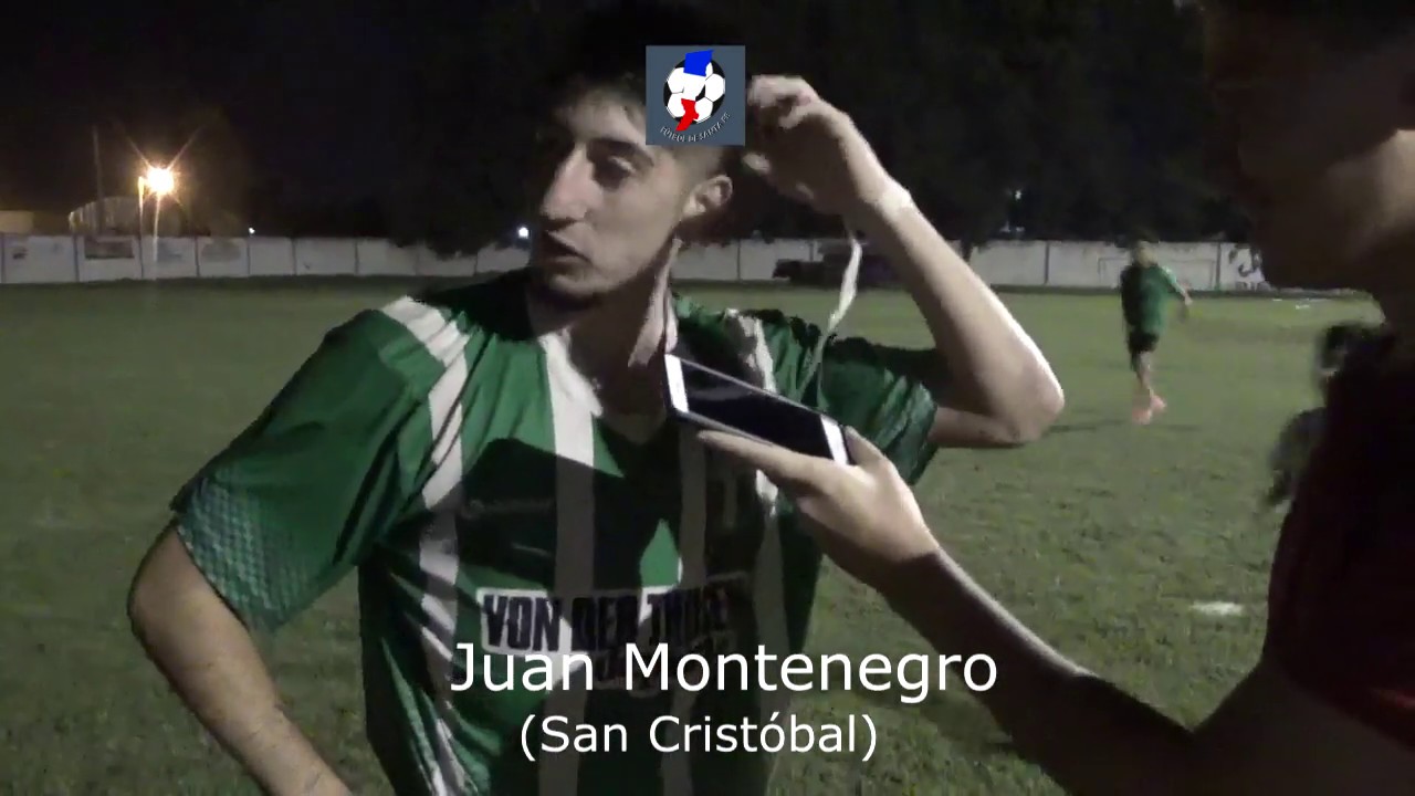 Juan Montenegro, manifestó su alegría, por el ascenso de San Cristóbal