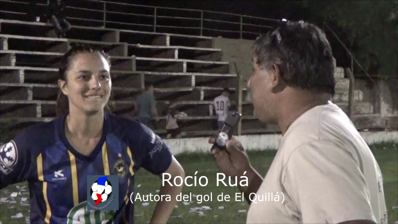 Rocío Ruá, autora del gol de El Quillá campeón del Clausura Martín Denat