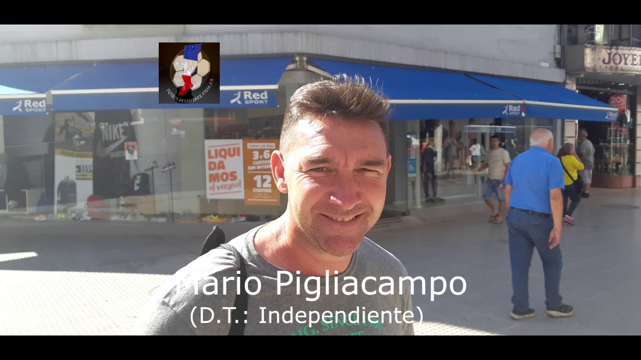 Mario Pigliacampo, analizó su debut como entrenador de Independiente
