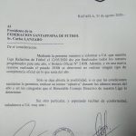 Sin actividad oficial en Liga Rafaelina 2020