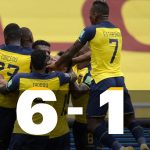 Ecuador 6 - Colombia 1 (4° fecha eliminatorias Qatar 2022)