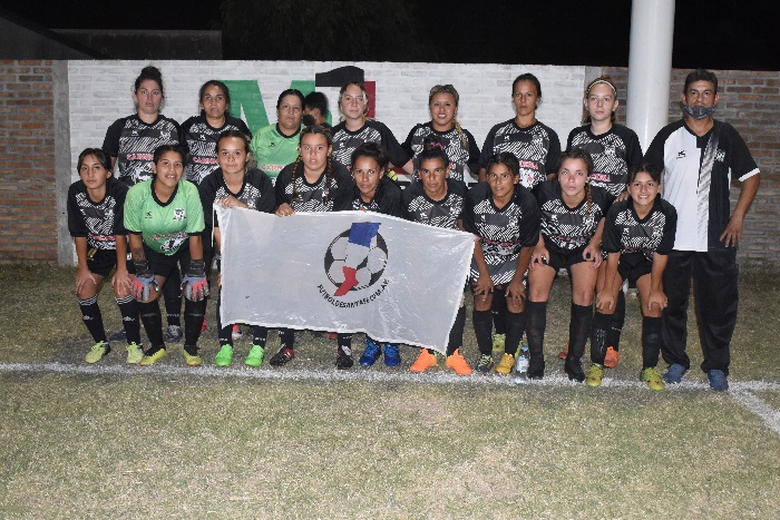 Las Flores II 8 - Deportivo Santa Rosa 0. (Primera División Femenina)