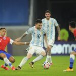 Argentina empató con Chile