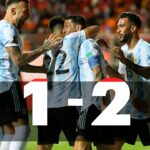 Chile 1 - Argentina 2. Los goles del partido