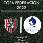 Copa Federación: Programación y árbitros - semifinales ida -