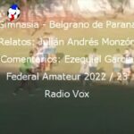 Gimnasia 0 - Belgrano de Paraná 1. El gol del triunfo