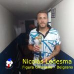 La figura Premios Santa Fe de Gimnasia - Belgrano de Paraná: Nicolás Ledesma