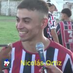 Nicolás Ortiz, autor del 2° gol de "La Juve" ante Las Flores II