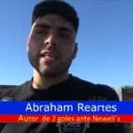 Abraham Reartes, analizó el triunfo de "LA JUVE", ante Newell´s Abraham Reartes, analizó el triunfo de «LA JUVE», ante Newell´s