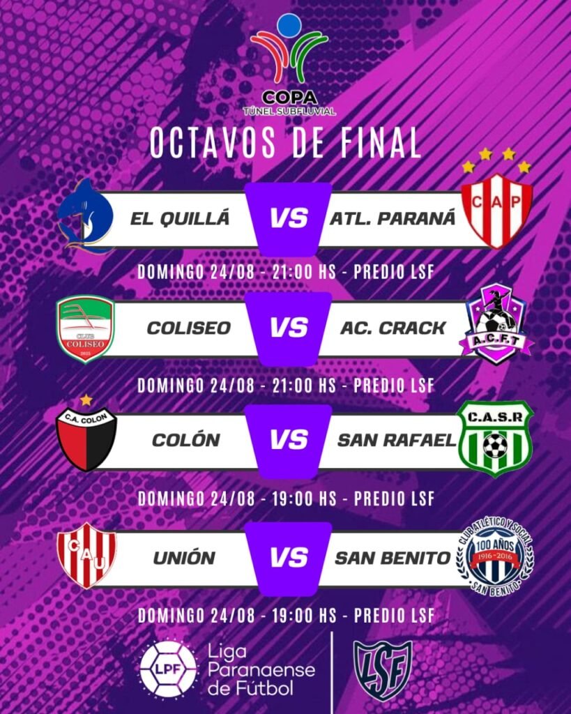 REGLAMENTO “COPA TÚNEL SUBFLUVIAL” FEMENINA