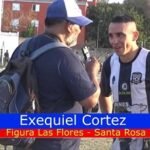 Exequiel Cortez, la figura Premios Santa Fe de Las Flores II - Deportivo Santa Rosa Portada Cortez figura
