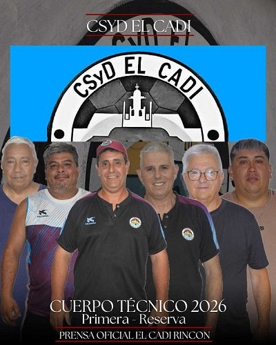 El Cadi, definió su cuerpo técnico 2026